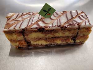 mille-feuilles à la vanille pastisserie artisanale Aix en Provence